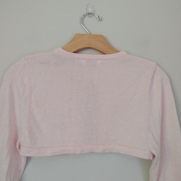 Lingadore Knit Crop Cardigan Bolero Ballet Size Small - Picture 11 of 15